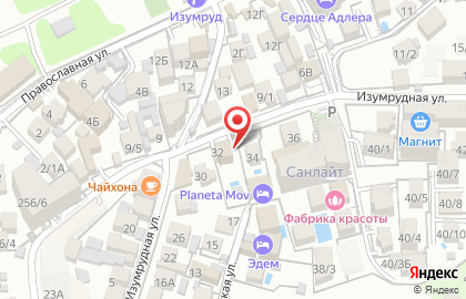 Гостевой дом Планета МОВ на карте