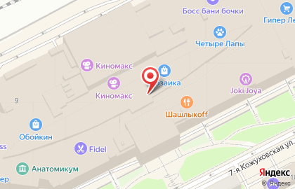 Строящиеся объекты, ЗАО Ренейссанс Констракшн на 7-й Кожуховской улице на карте