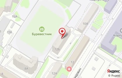 Магазин электротоваров Электромаркет в Советском районе на карте
