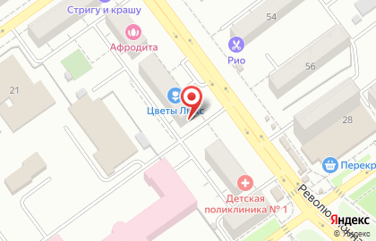 Православная лавка на Революционной улице на карте