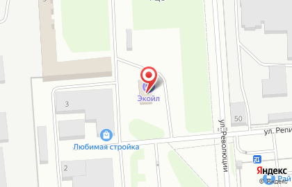 Экойл, МАЗС на улице Революции на карте