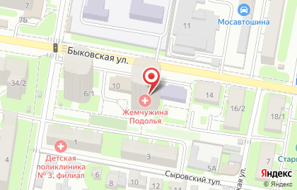 Аптека Живы-Здоровы в Подольске на карте