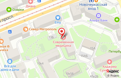 Ломбард Заневский на карте