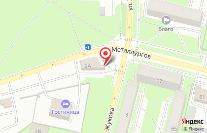 Пивной ресторан Кружечка на улице Жукова на карте