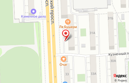 Автобан на Свердловском тракте на карте