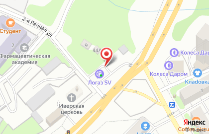 АГЗС на Мильчакова на карте