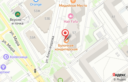 Цветочный салон Flowersense на карте