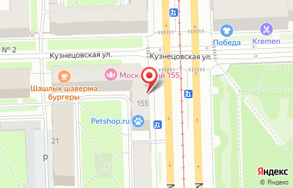 Салон французского постельного белья и мебели Yves Delorme на Московском проспекте на карте