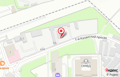 Шиномонтажная мастерская в Рязанском районе на карте