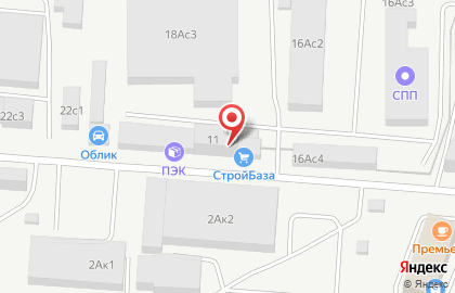 Камнеобрабатывающая фабрика Данила-Мастер на Строительной улице на карте