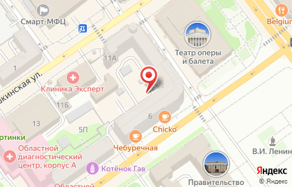 ООО Банкомат, ИКБ Совкомбанк на улице Ленина на карте