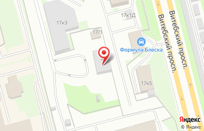 Автосалон Северное на Витебском проспекте на карте