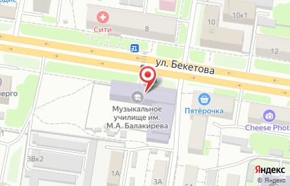 Нижегородское музыкальное училище имени М.А. Балакирева на карте