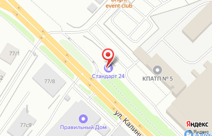 Стандарт 24 в Октябрьском районе на карте