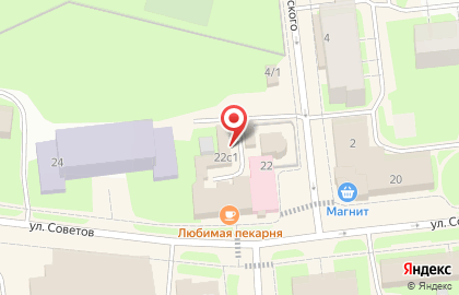 Центр Avon на улице Советов на карте