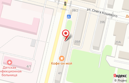 Магазин экопродуктов на улице Максима Горького на карте