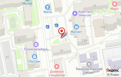 Магазин овощей и фруктов Фруктовый сад на улице Ленина на карте