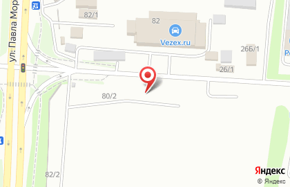 Автосервис Страйк на улице Морозова Павла Леонтьевича на карте