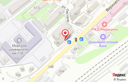 Банкомат ВТБ во Владивостоке на карте