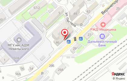 Генеральное консульство Японии в г. Владивостоке на карте