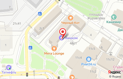 Зим на карте