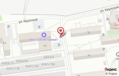 Продуктовый магазин в Красноярске на карте