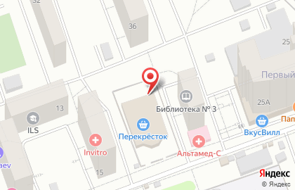 Мобил Элемент на бульваре Маршала Крылова на карте