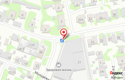 Продуктовый магазин Каравай на Школьной улице на карте