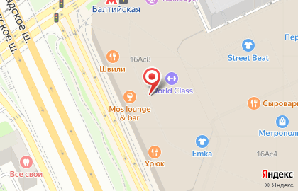 Магазин ювелирных изделий Wanna? be! на Ленинградском шоссе на карте