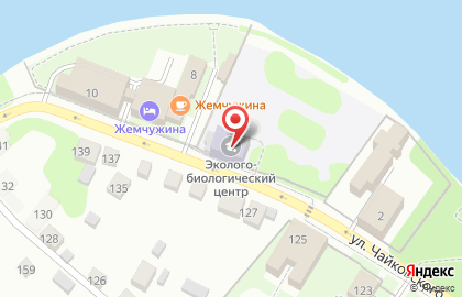Эколого-биологический центр на улице Чайковского на карте