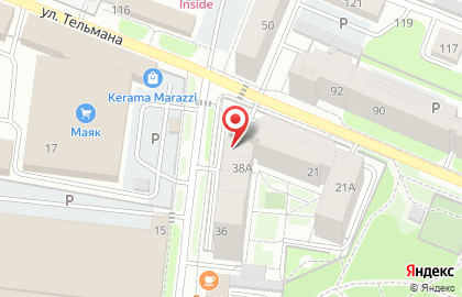 Магазин канцелярских товаров КанцПарк в Правобережном районе на карте