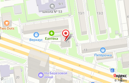 Магазин разливного пива Хмелькофф на улице Кошурникова на карте