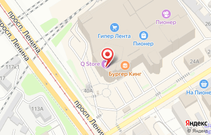 Лимонад №1 в Октябрьском районе на карте