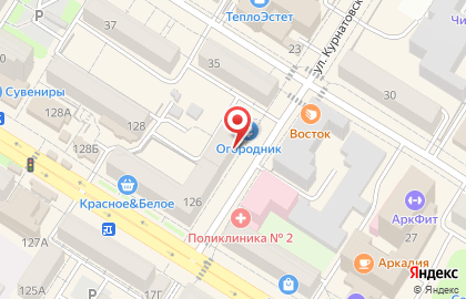 Магазин детского трикотажа и чулочно-носочных изделий Синий чулок на карте