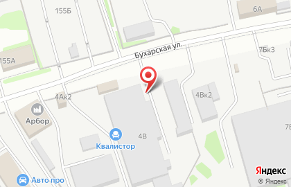 Салон напольных покрытий Идея Паркета на Бухарской улице на карте