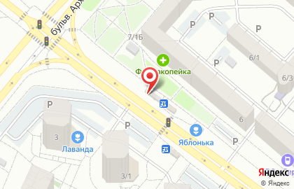 Магазин канцелярских товаров и игрушек в Кировском районе на карте