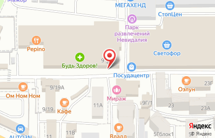 Электротехническая компания в Октябрьском районе на карте
