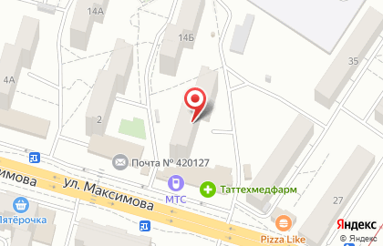 Микрофинансовая компания Срочноденьги на улице Дементьева на карте