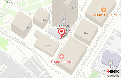 ОАО Газпромбанк на улице Намёткина на карте