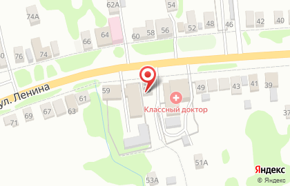 Стоматологический центр Мир стоматологии на улице Ленина на карте