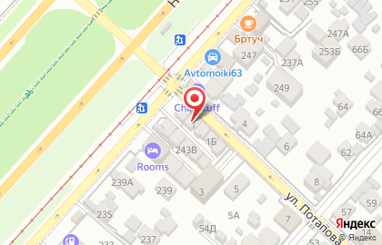Магазин овощей и фруктов на Ново-Садовой улице на карте