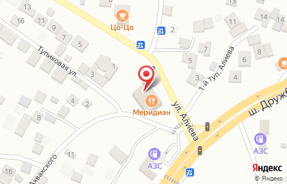 Банкетный зал Меридиан на карте