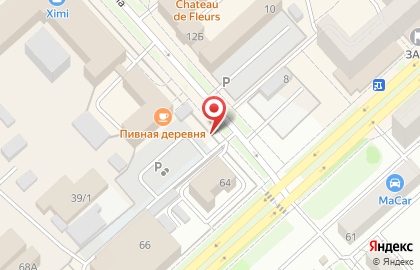 Гламурный магазинчик на карте