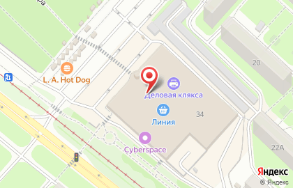 Магазин женского белья Красотка на карте