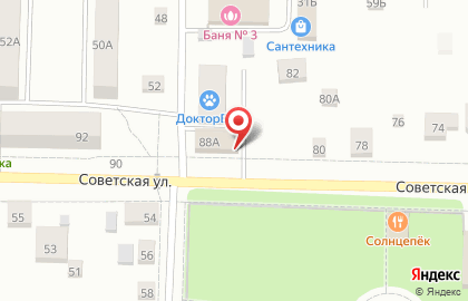 Суши-бар Киото на Советской улице на карте