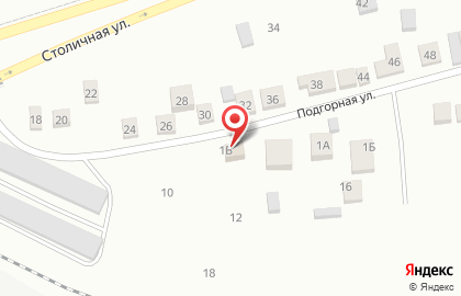 Продуктовый магазин Мечта на Подгорной улице на карте