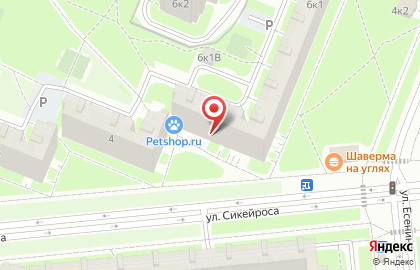 Кондитерский магазин Карат Плюс в Выборгском районе на карте