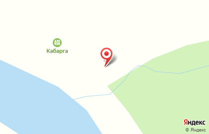 Турбаза Кабарга на карте