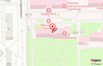 Научно-исследовательский институт пульмонологии ФМБА России в Москве на карте
