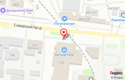 Дель Марэ в Кировском районе на карте
